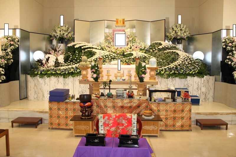 かわさき北部斎苑　波祭壇