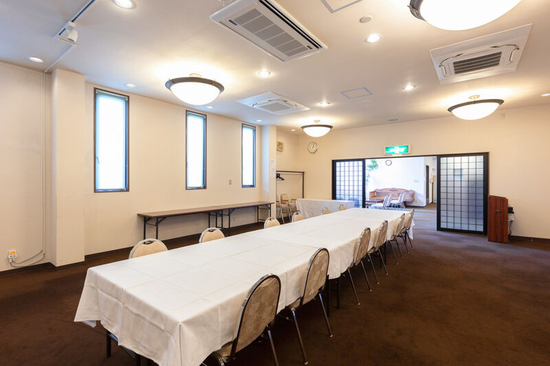 元横山町会館会食室