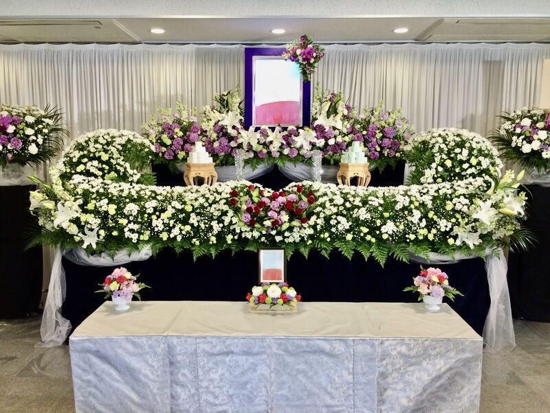 オリジナル花祭壇