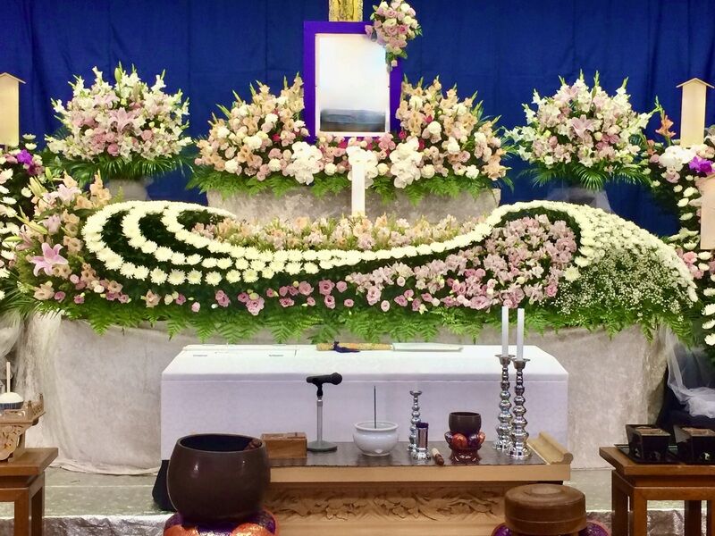 オリジナル花祭壇