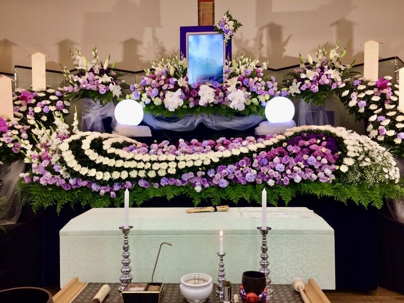 オリジナル花祭壇