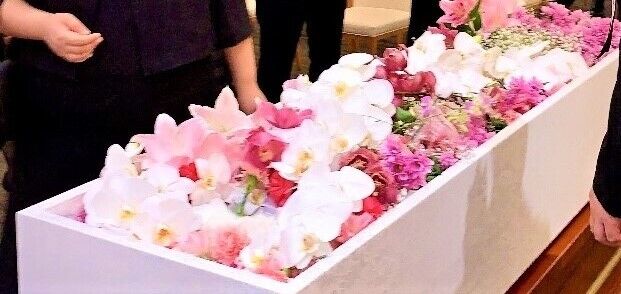 たくさんのお花で