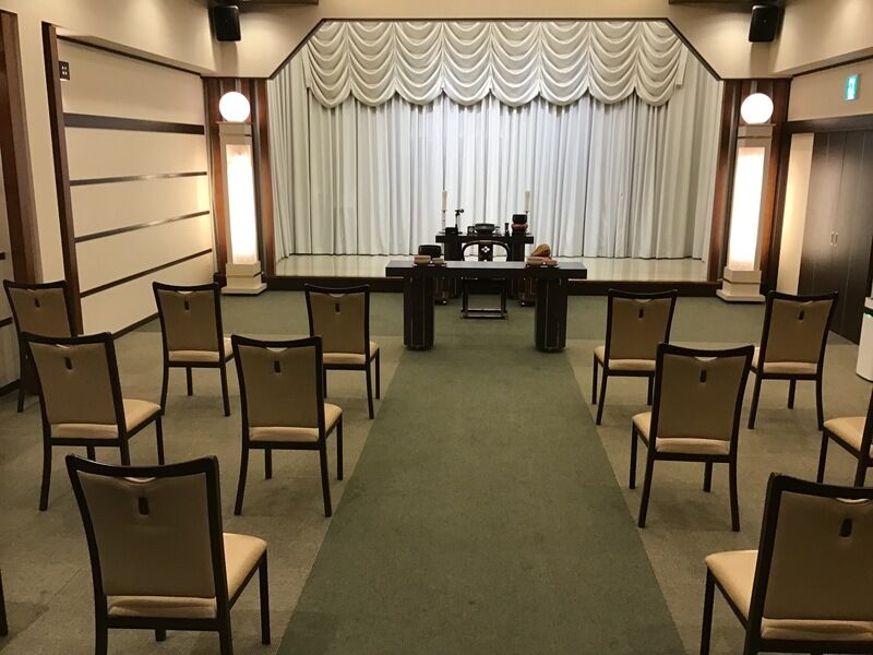 式場内