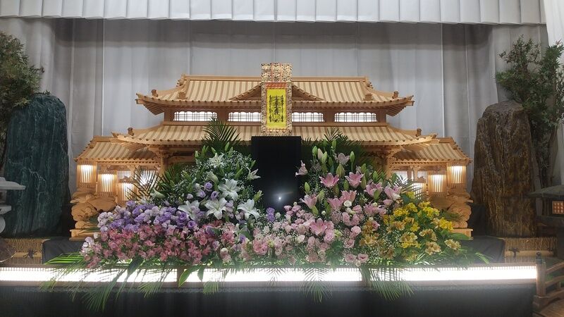 家族葬 Mｻｲｽﾞ ハイグレード祭壇