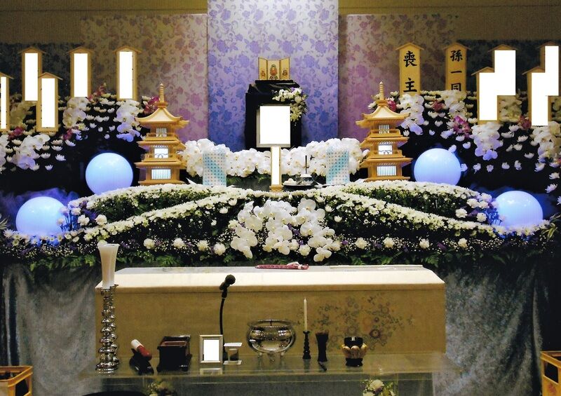 生花祭壇 一般葬 