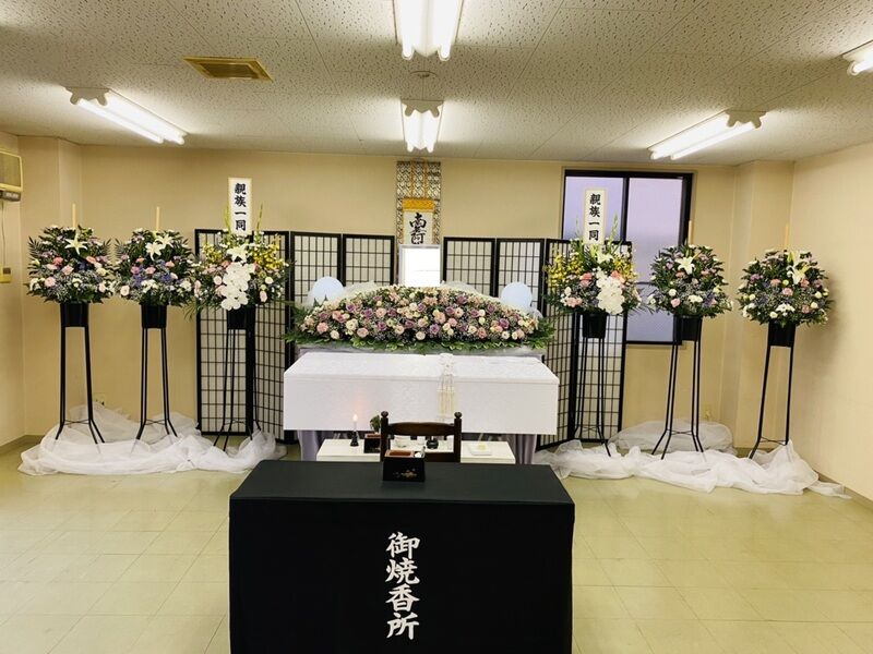 家族葬 ￥４００,０００-税込
