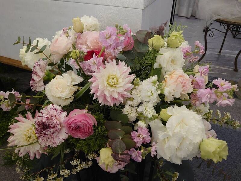棺周りのお花