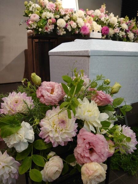 棺周りのお花
