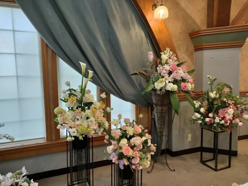 祭壇周りのお花