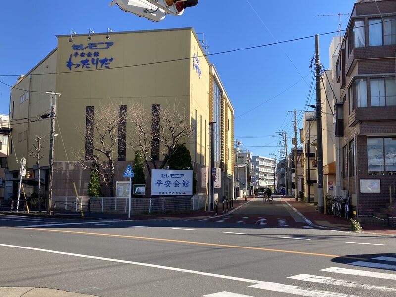 川崎駅方面より(わたりだ)