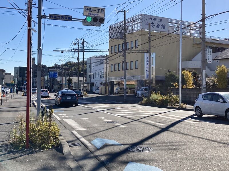 中野島駅より(たま)