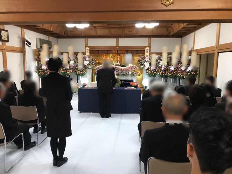 京都府寺院での葬儀