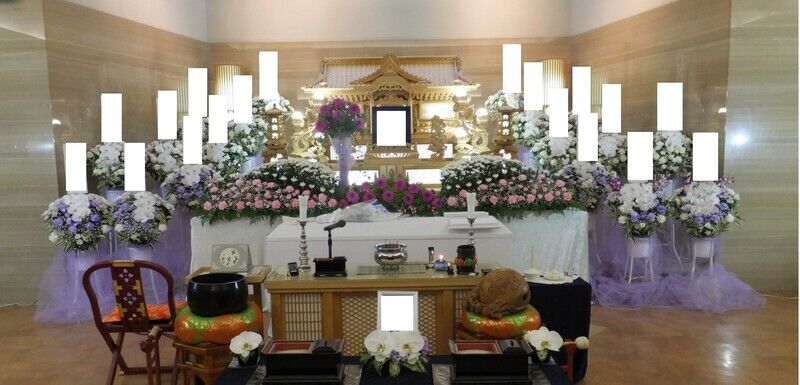 柏斎場祭壇写真
