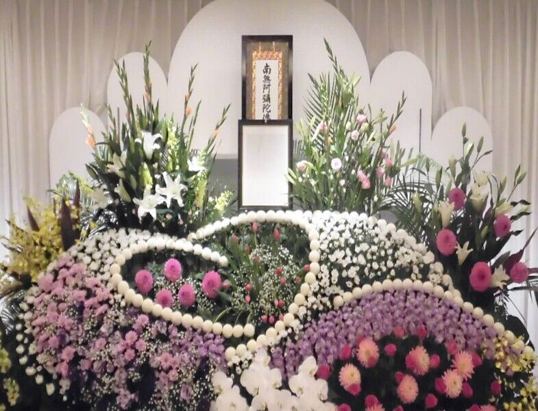 生花祭壇③
