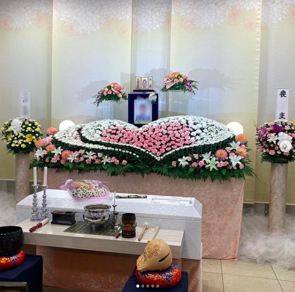 花祭壇　落合斎場