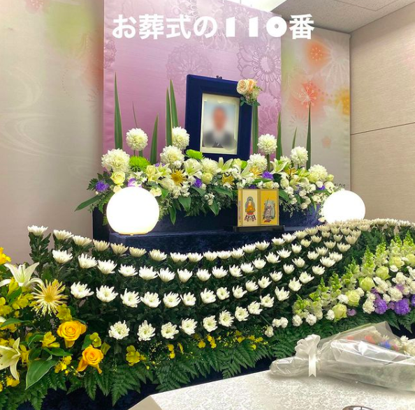 花祭壇　お花茶屋会館