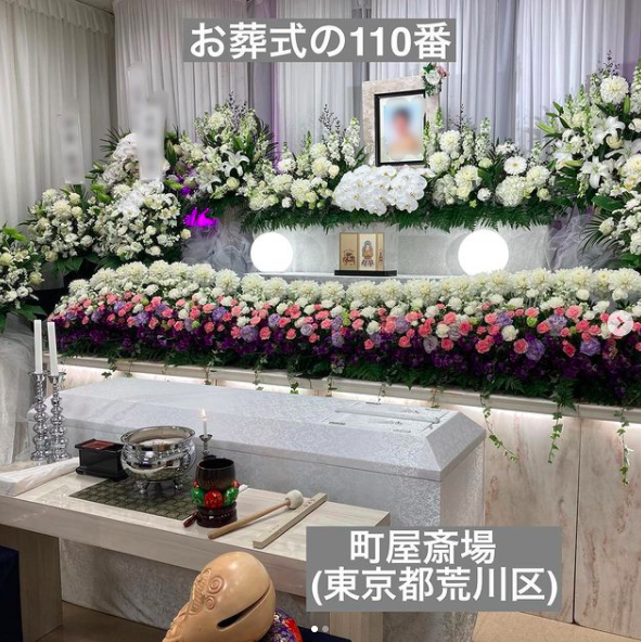 町屋斎場　花祭壇
