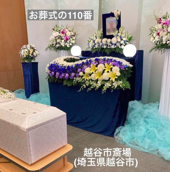 花祭壇　越谷市斎場　
