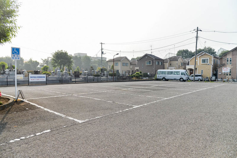 富士見斎場 駐車場1