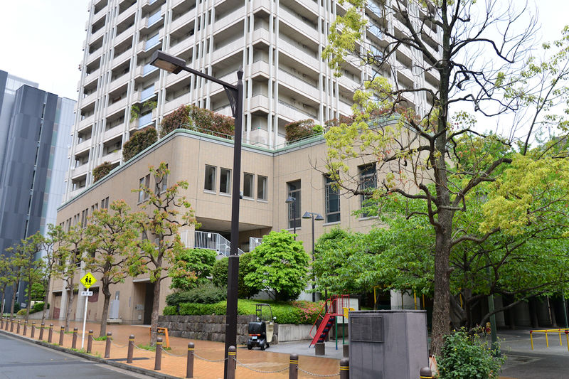 京橋プラザ区民館 外観1