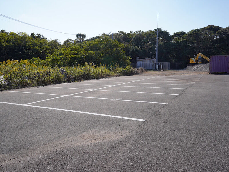鷹島斎場 駐車場1