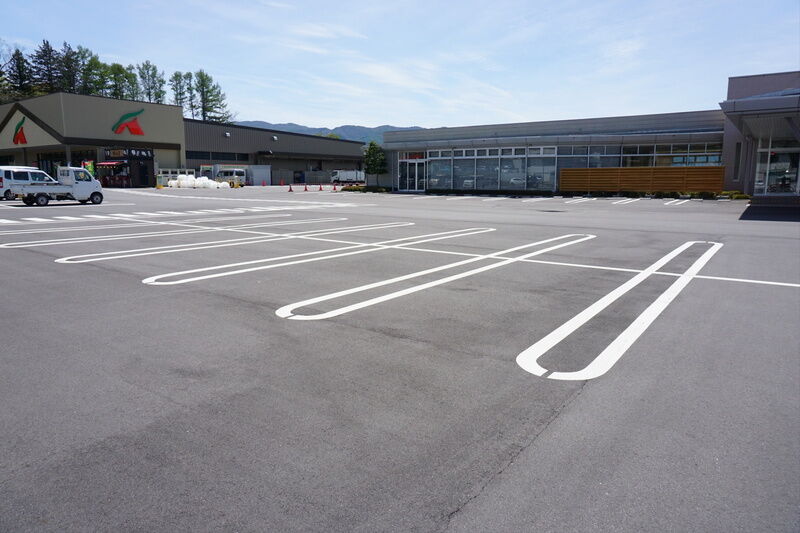 JA虹のホールたまがわ 駐車場