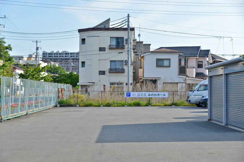 みのわホール 駐車場1