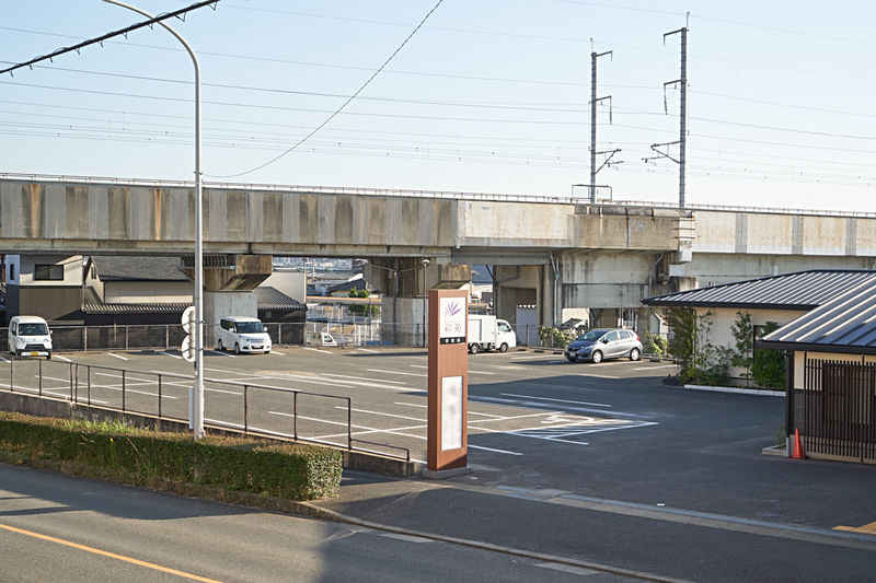 青葉南斎場 駐車場1