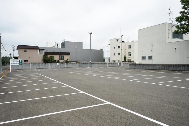 やわらぎ斎場 江別 駐車場２