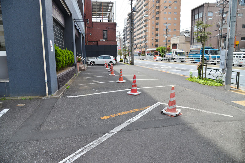 落合会館 駐車場1