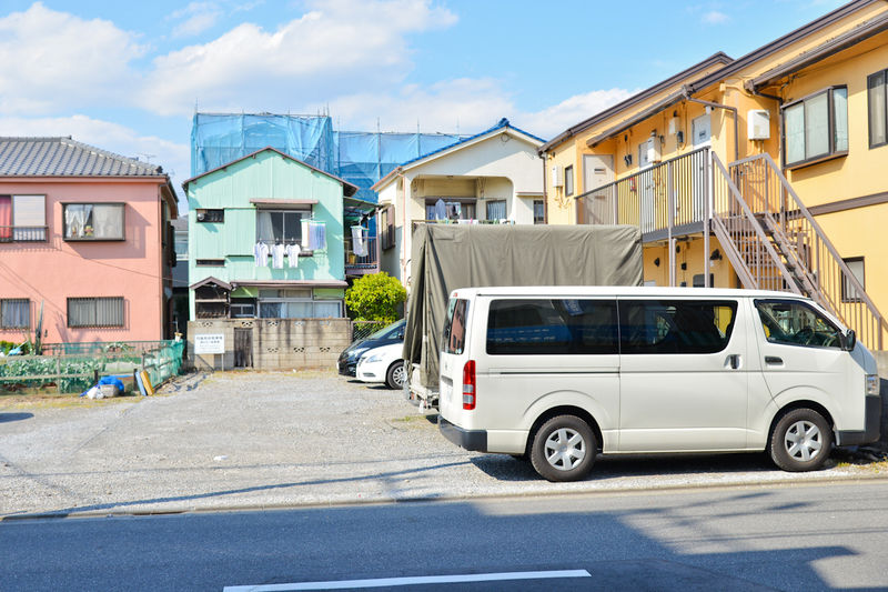 西新小岩斎場 駐車場1