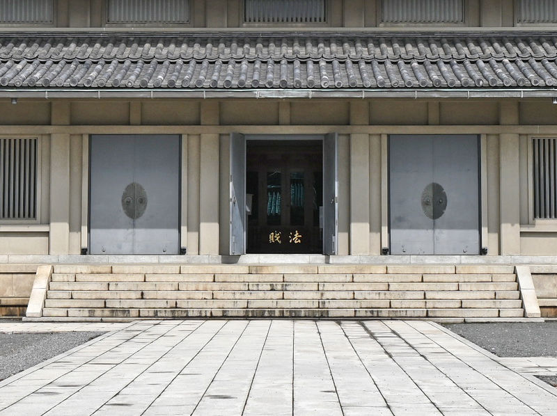 池上本門寺 本殿入口