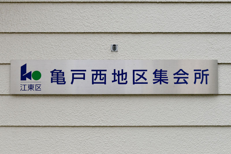 亀戸西地区集会場 看板1