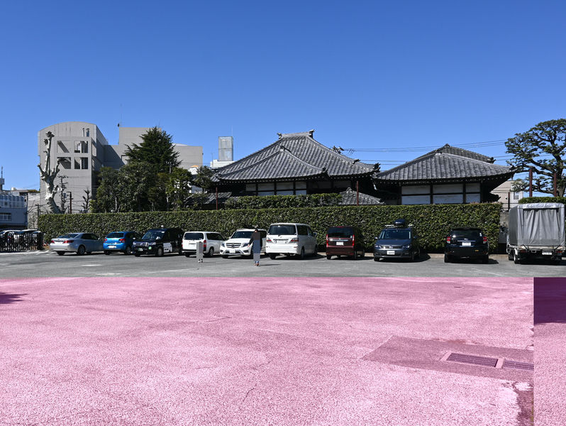 祐天寺 駐車場