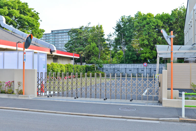 松原町コミュニティセンター 駐車場1