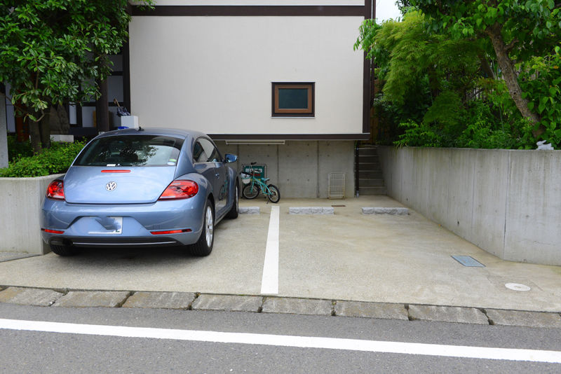 安養院 駐車場