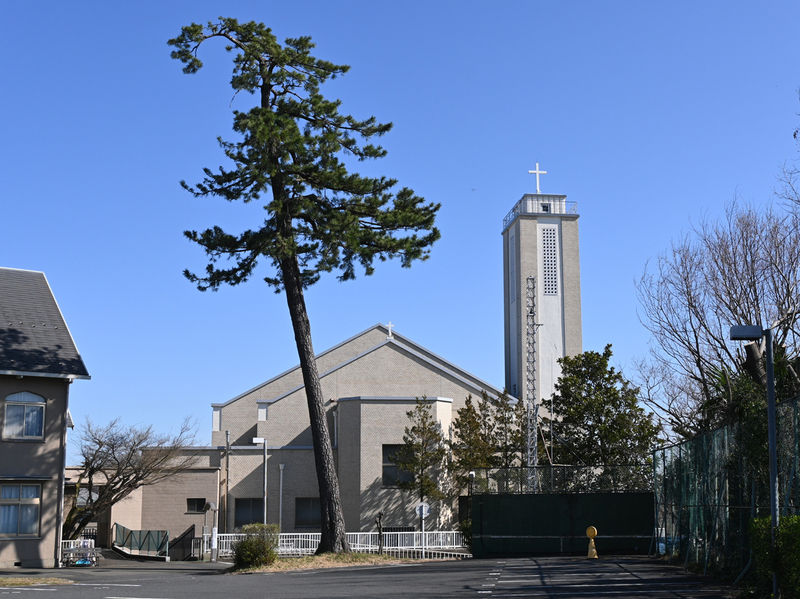 カトリック田園調布教会クララ聖堂 外観１