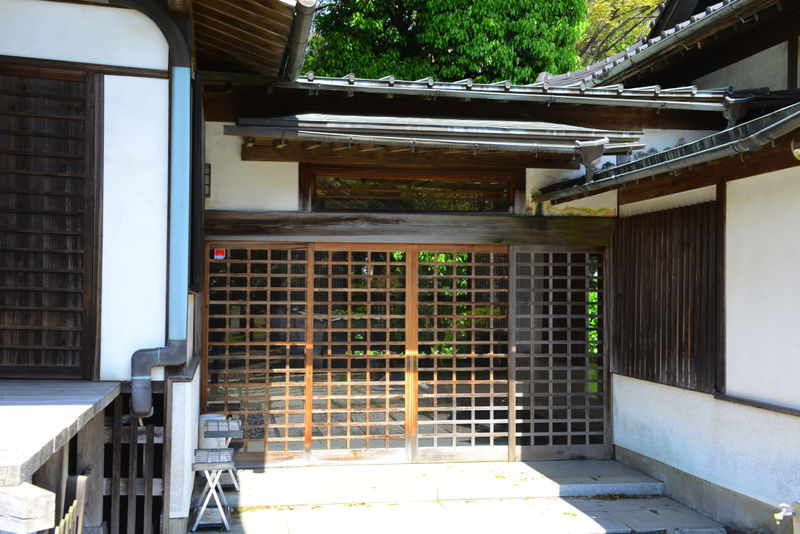 壽福寺円通閣 入り口