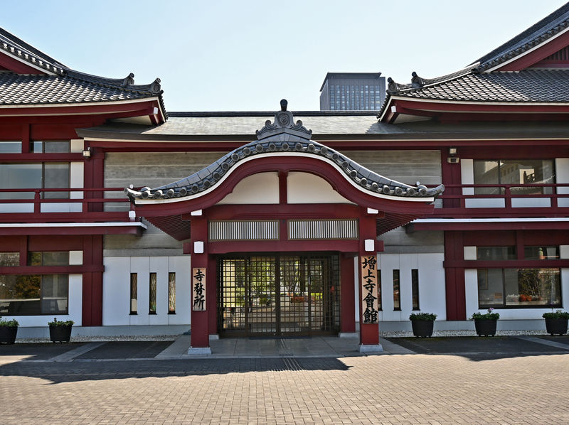 増上寺 増上寺会館入口