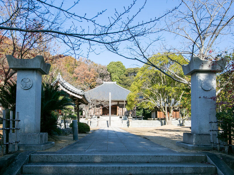 転法輪寺 入り口