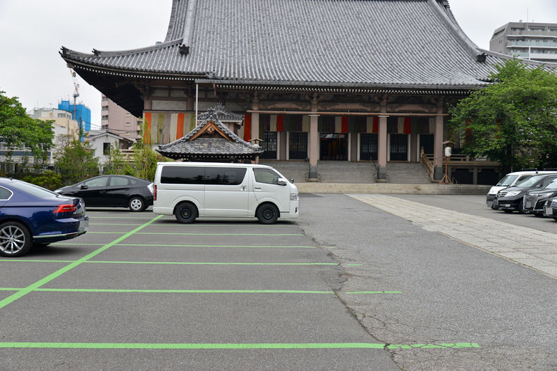 東本願寺 慈光殿 駐車場1