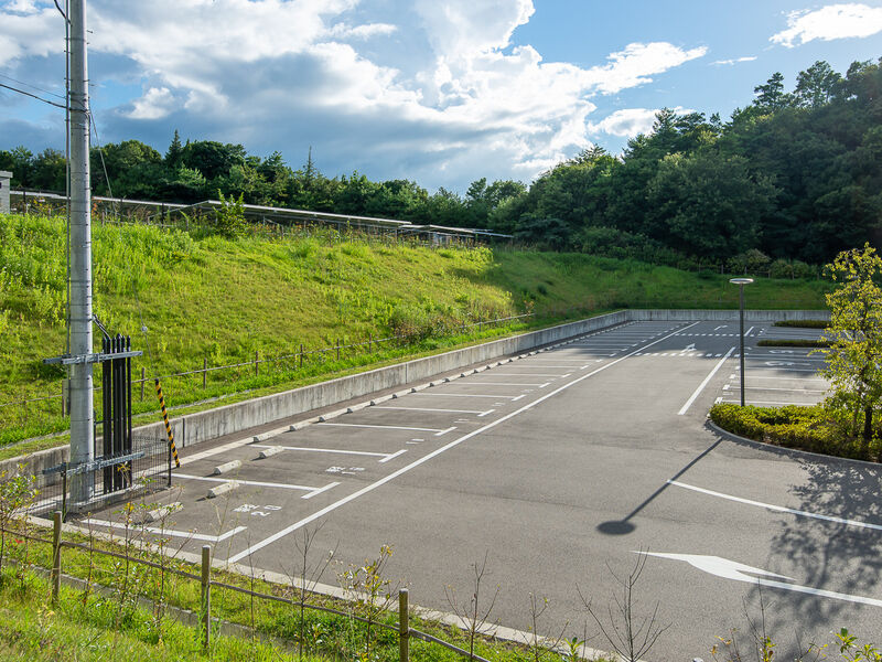 泉南阪南共立火葬場 駐車場
