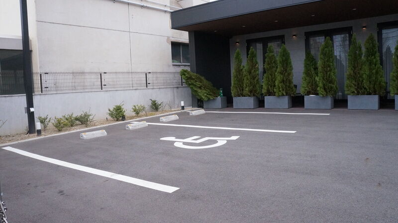吹田 斎場ホール 駐車場1