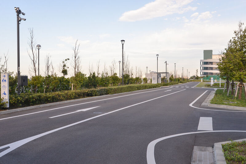 しおかぜホール茜浜 駐車場