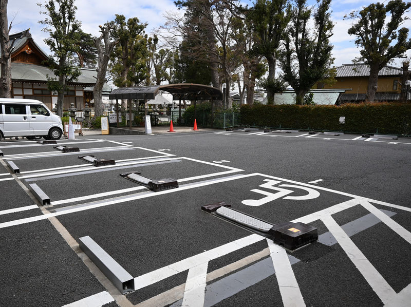 松陰神社 駐車場