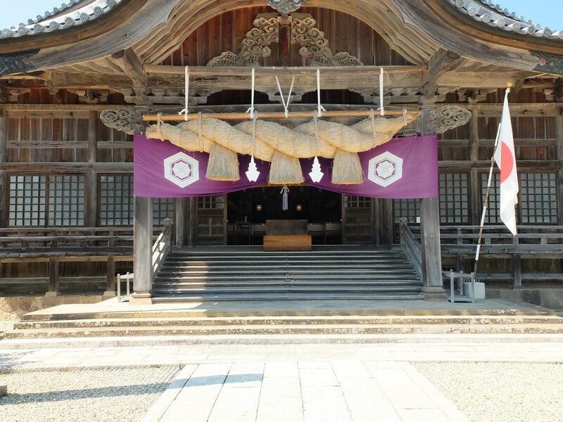 祖霊社 入口2