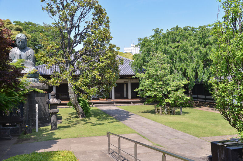 護国山尊重院　天王寺 参道