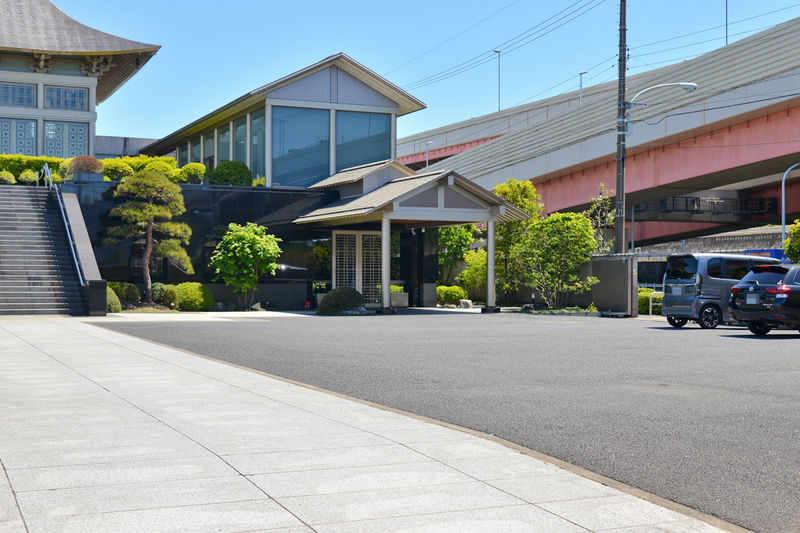 善立寺 駐車場1