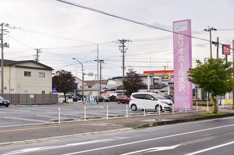 セリオホール水沢 入り口