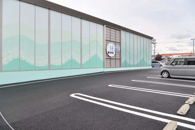セリオホール水沢 駐車場